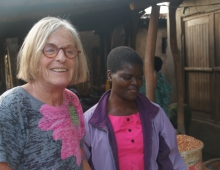 Portrait of Susan Cotts Watkins ’60 in Africa
